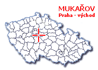  Mapa - Mukařovsko v ČR